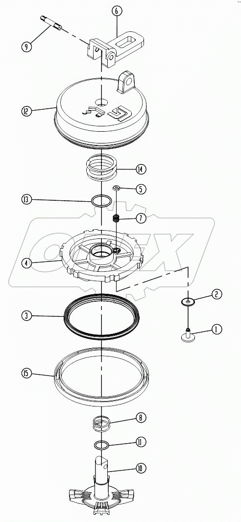 16C0091-000-00 TANK COVER AS