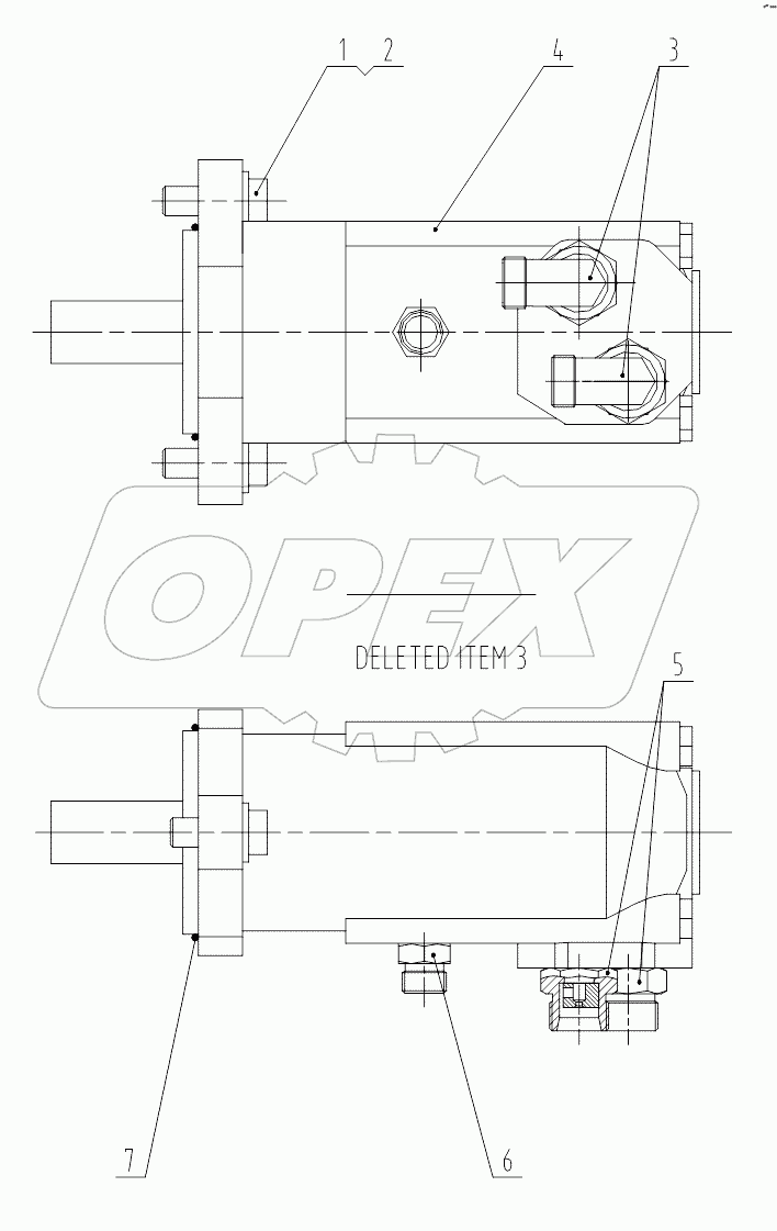 11С0783-000-00 SWING MOTOR