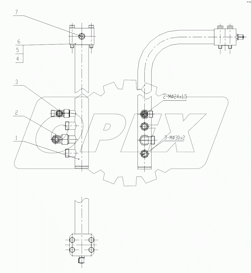 44С0099-001-00 PIPE AS