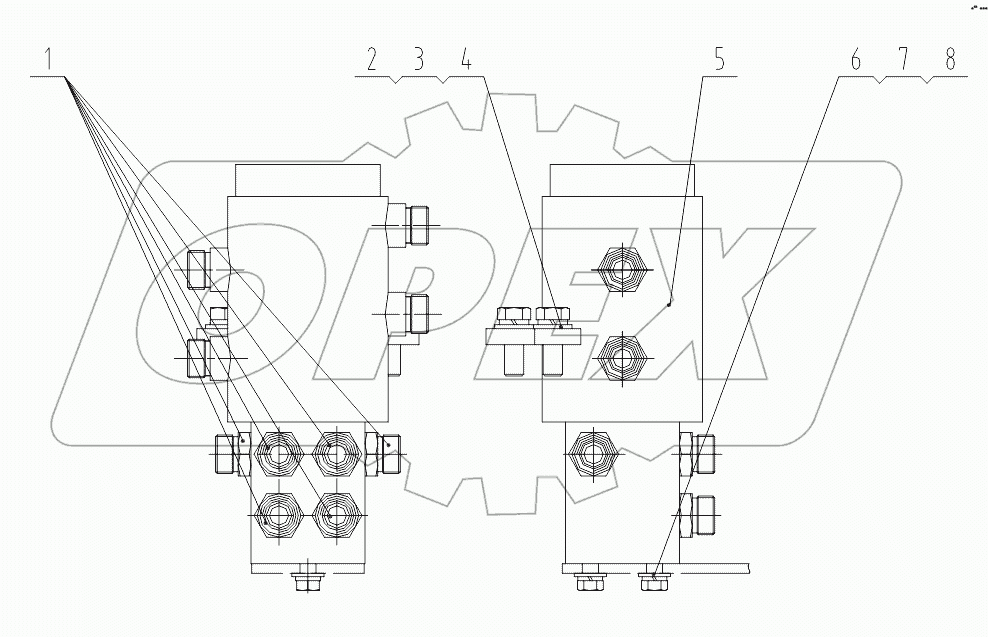 44C1599-001-00 SWIVEL JOINT