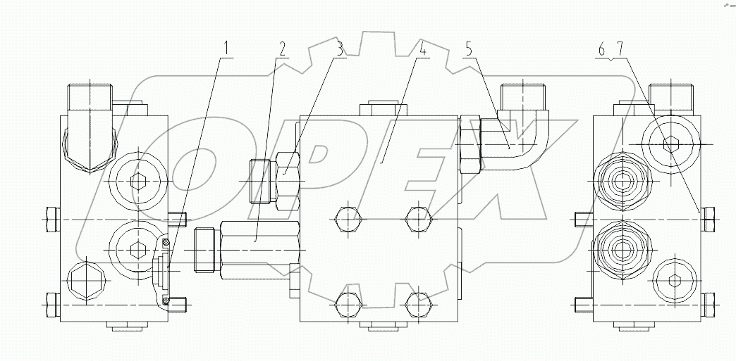 44С1633-001-00 HYDRAULIC LOCK