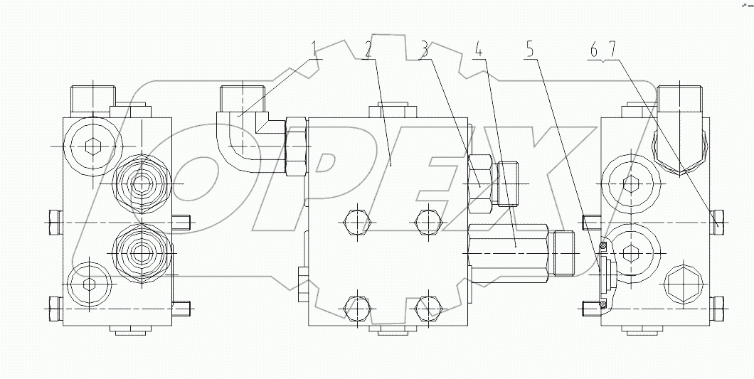 44С1634-001-00 HYDRAULIC LOCK