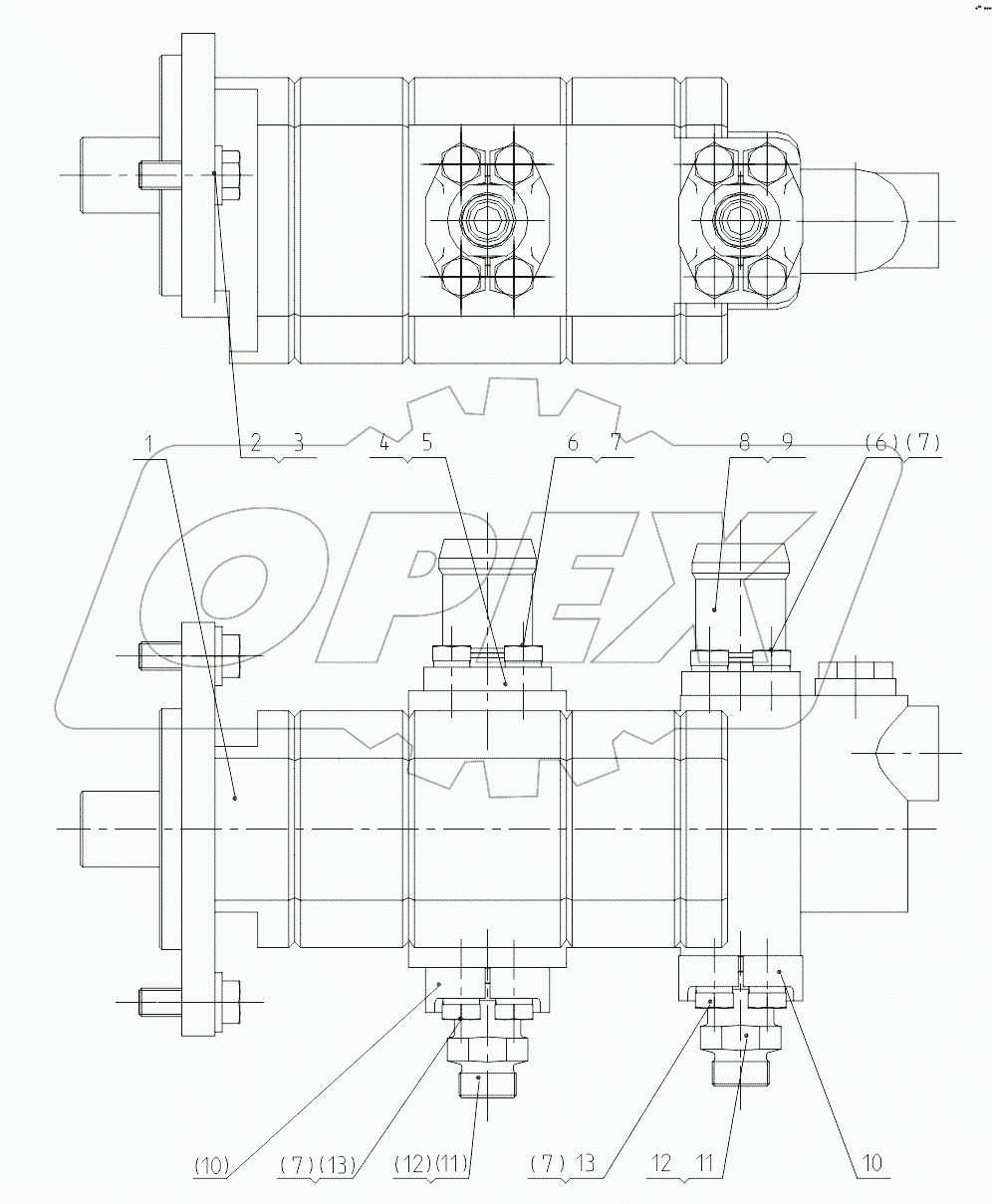 44С1829-000-00 PUMP AS