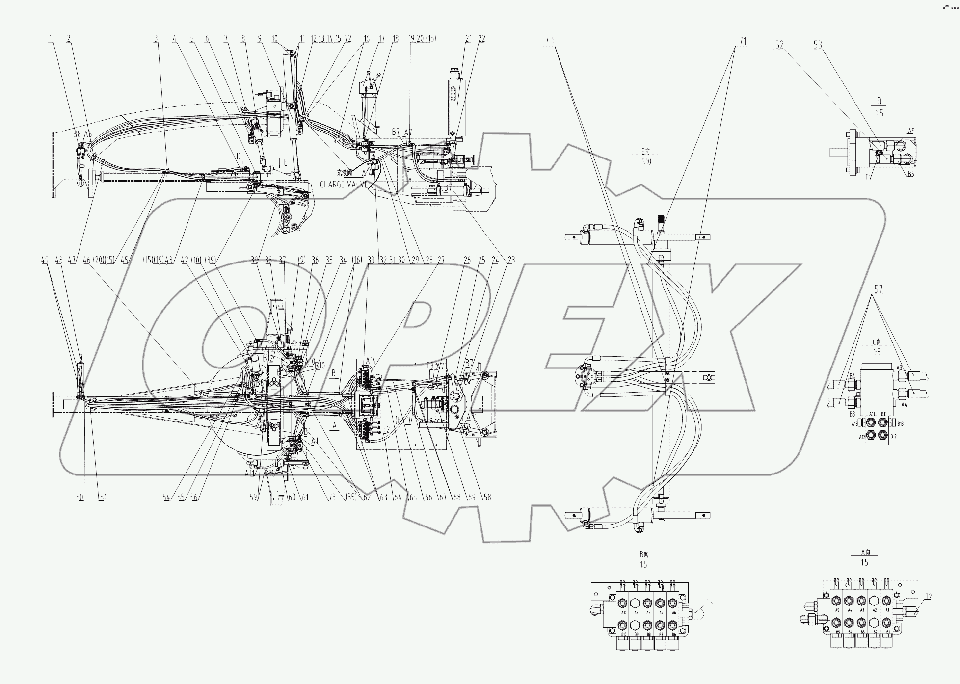 11Е1193-005-00 HYDRAULIC SYSTEM