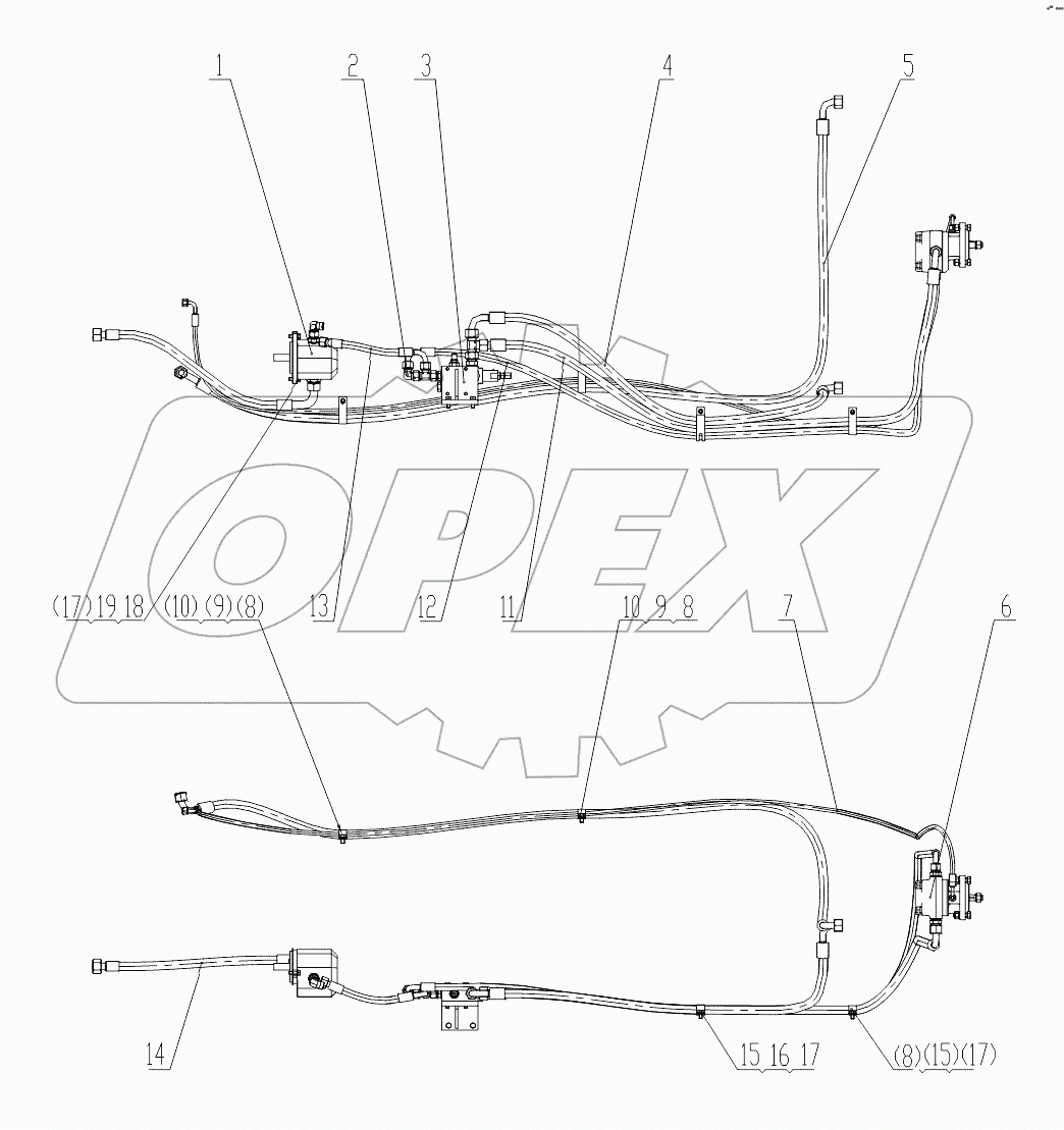 15Y0227-000-00 HYDRAULIC COOLING SYSTEM
