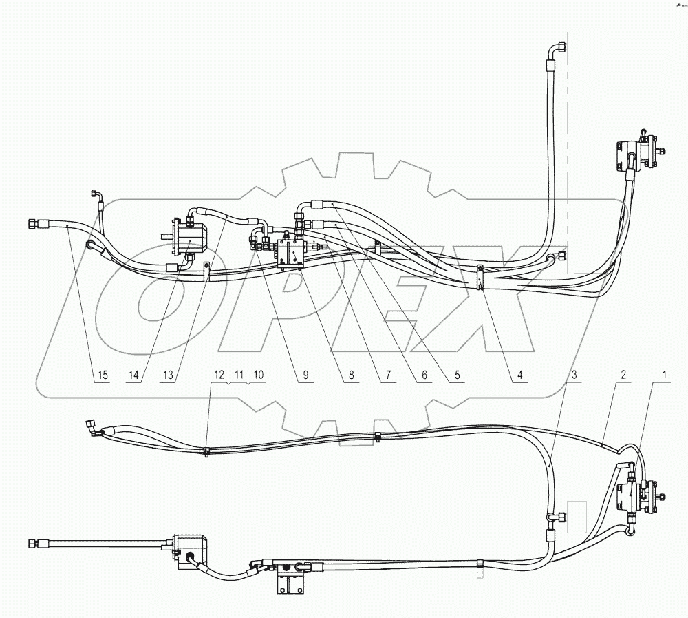 15Y0514-000-00 HYDRAULIC COOLING SYSTEM