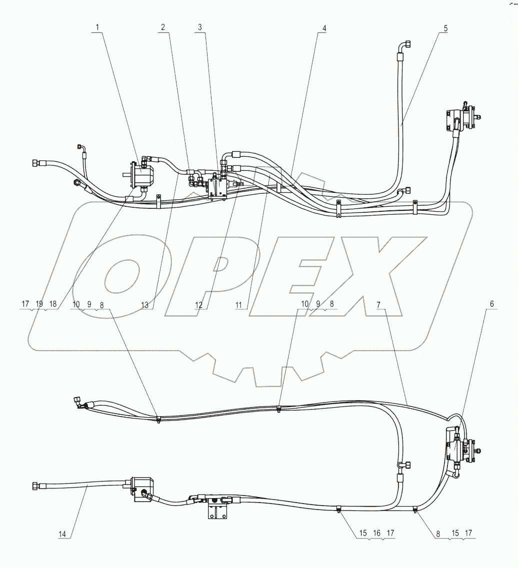 15Y0599-000-00 HYDRAULIC COOLING SYSTEM
