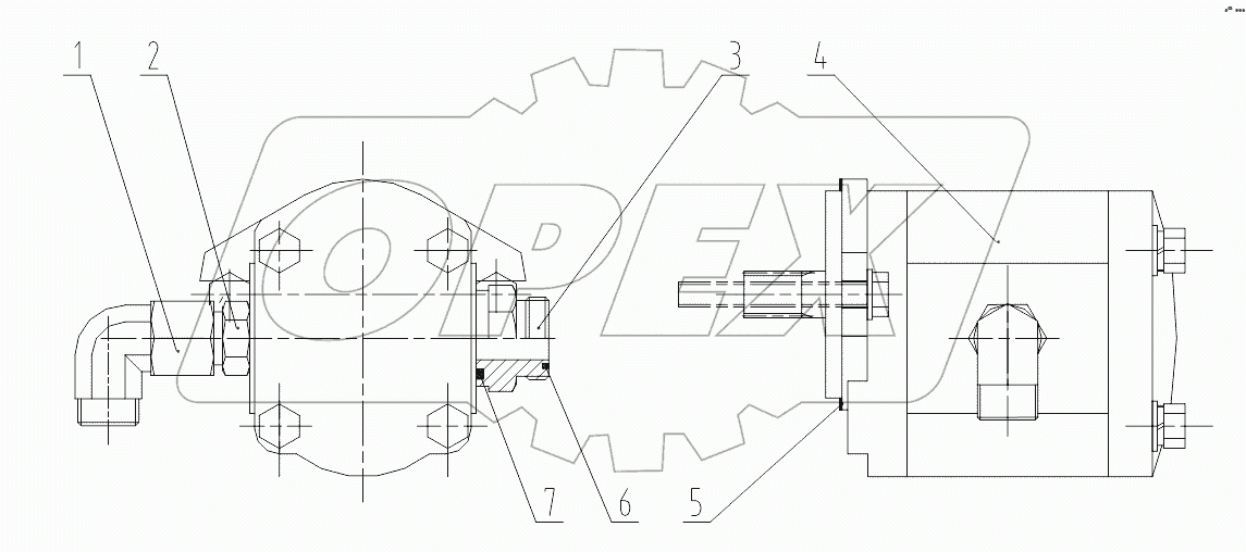 11С0480-000-00 Radiator mounting NULL