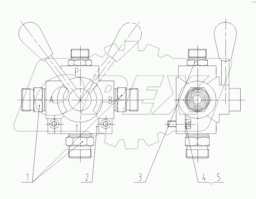 12С2803-000-00 SWITCHING VALVE AS
