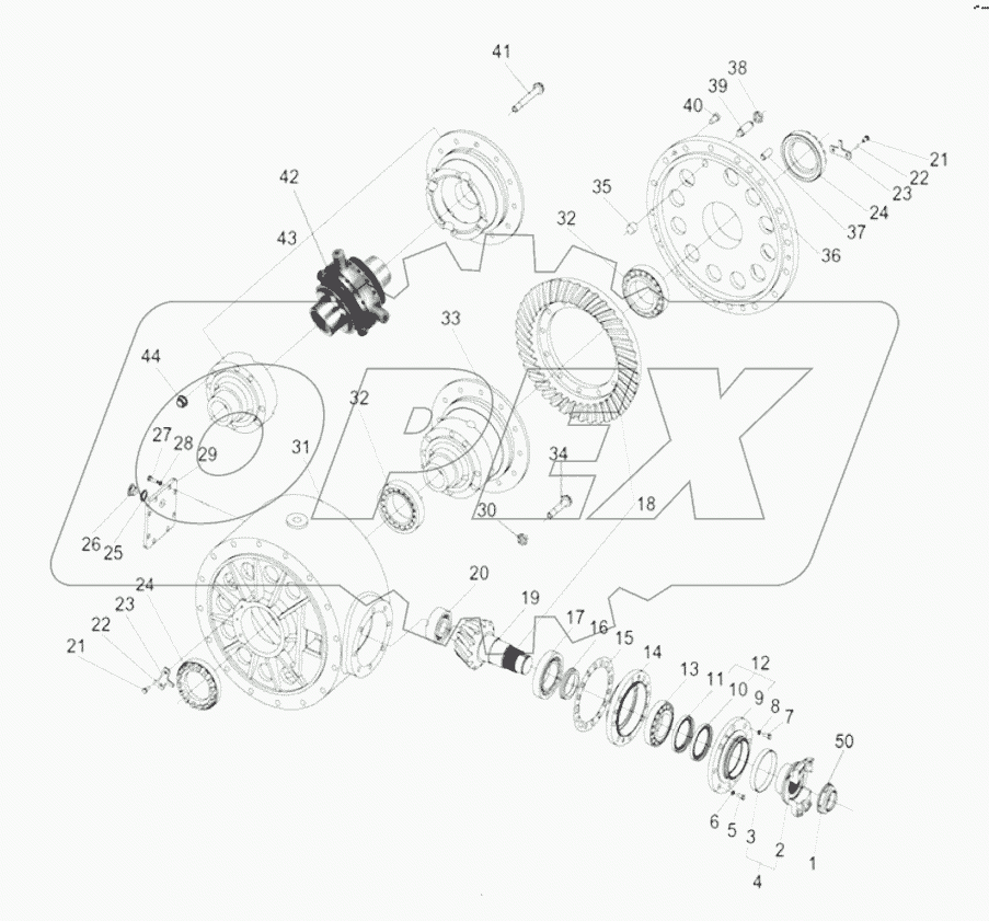 SP123702-000-00 MAIN REDUCER