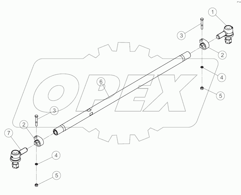 24С2504-000-00 STEERING LINKAGE