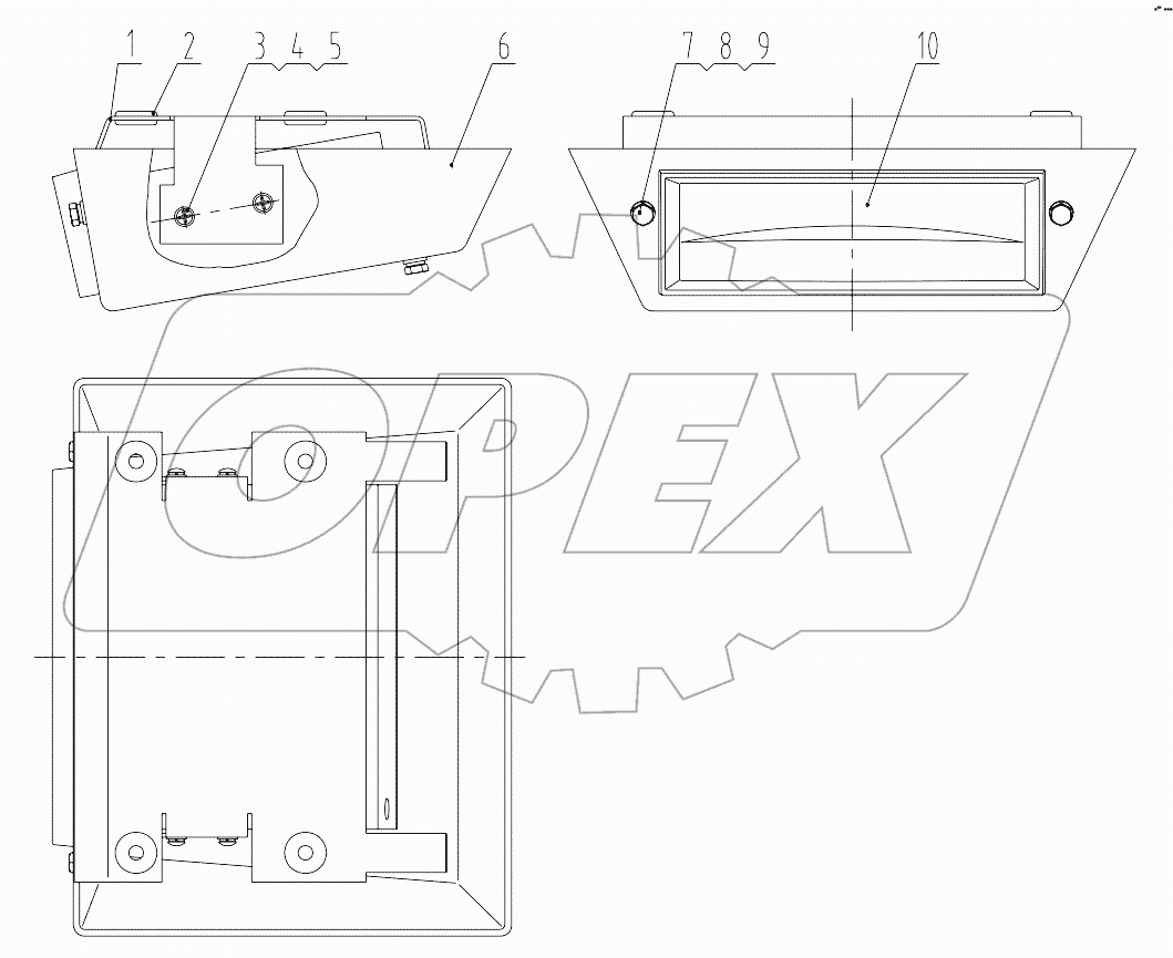 46C1257 000 RADIO/CASSETTE PLAYER