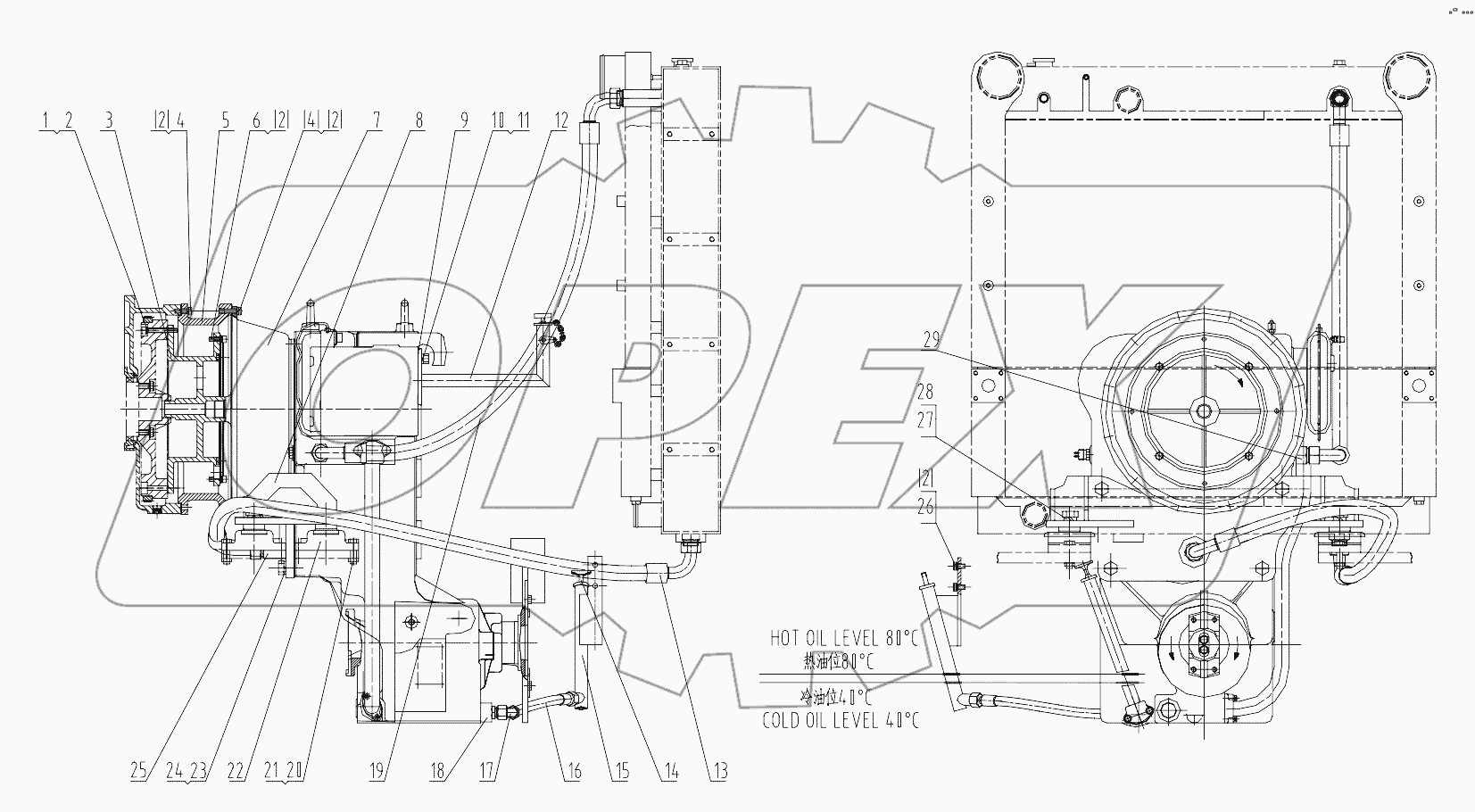 05Y0125 000 GEARBOX & TORQUE CONVERTER AS