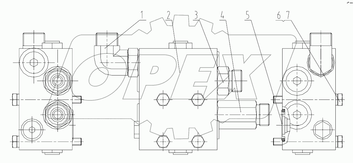 44C1634 001 HYDRAULIC LOCK