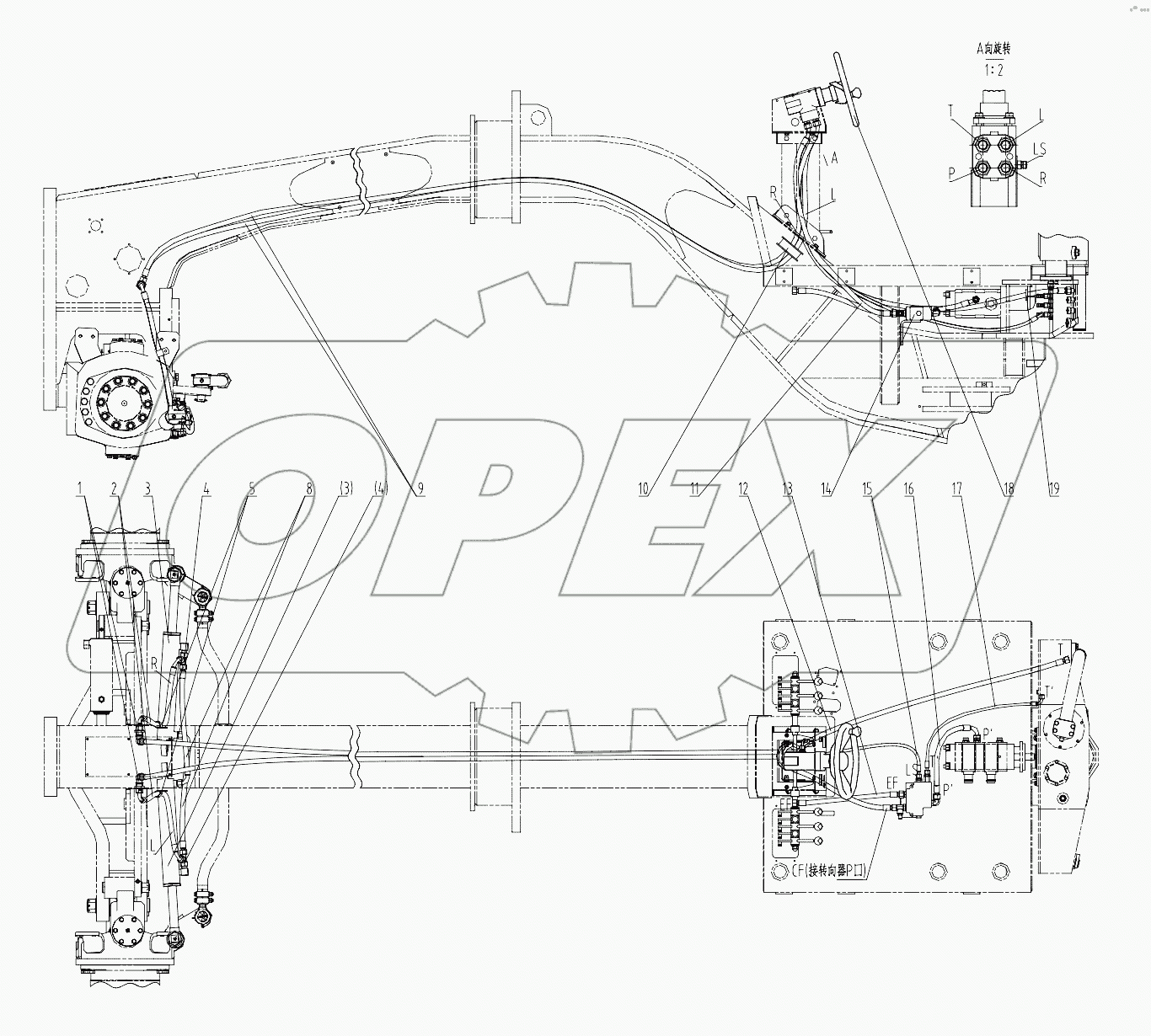 10E0229 001 STEERING HYDRAULIC SYSTEM