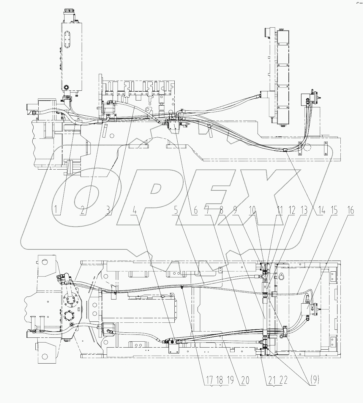 15Y0378 000 HYDRAULIC COOLING SYSTEM