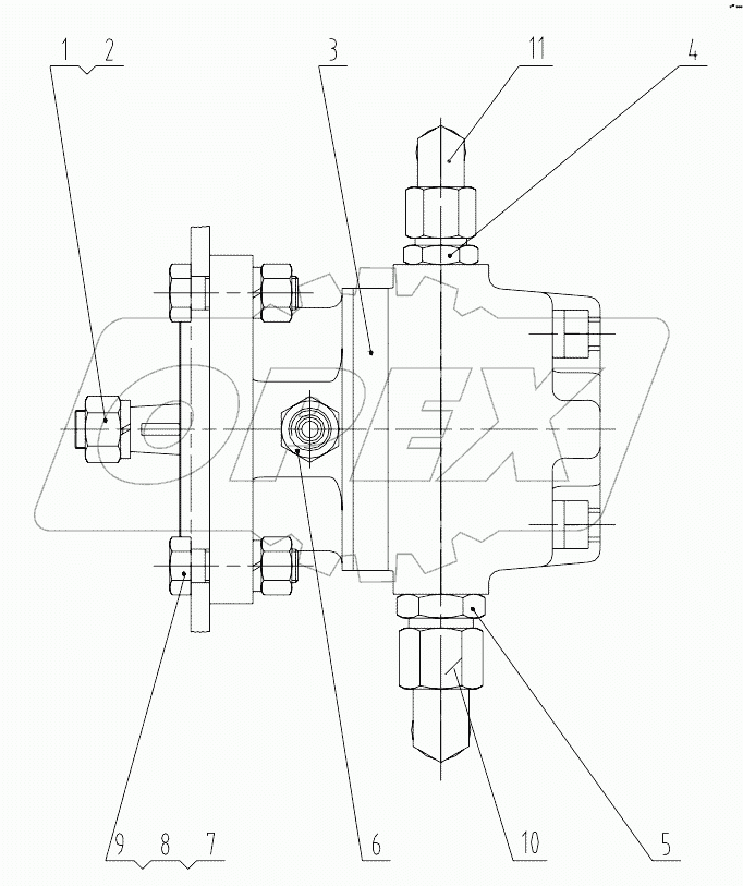 11C0479 001 FAN MOTOR AS
