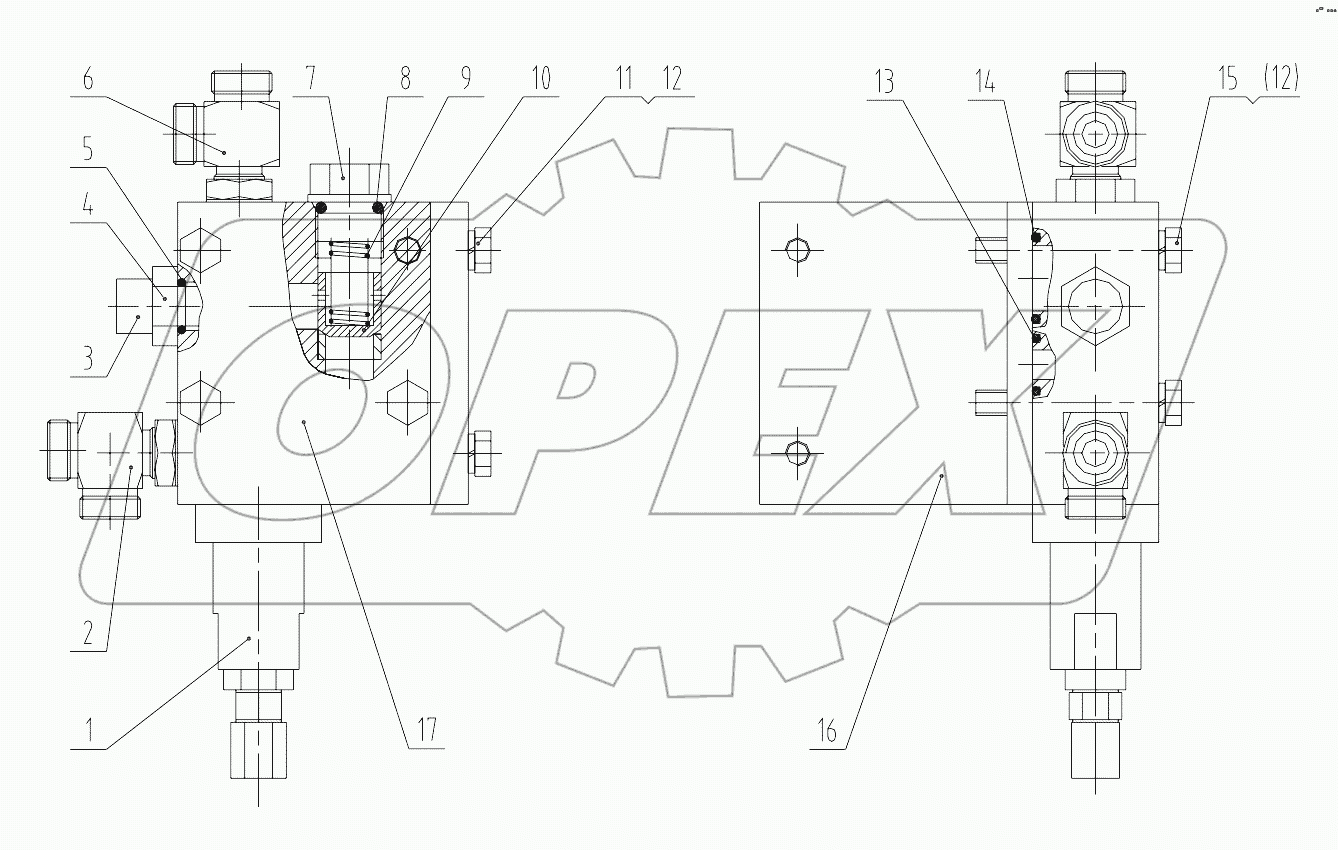 12C2602 000 RELIEF VALVE