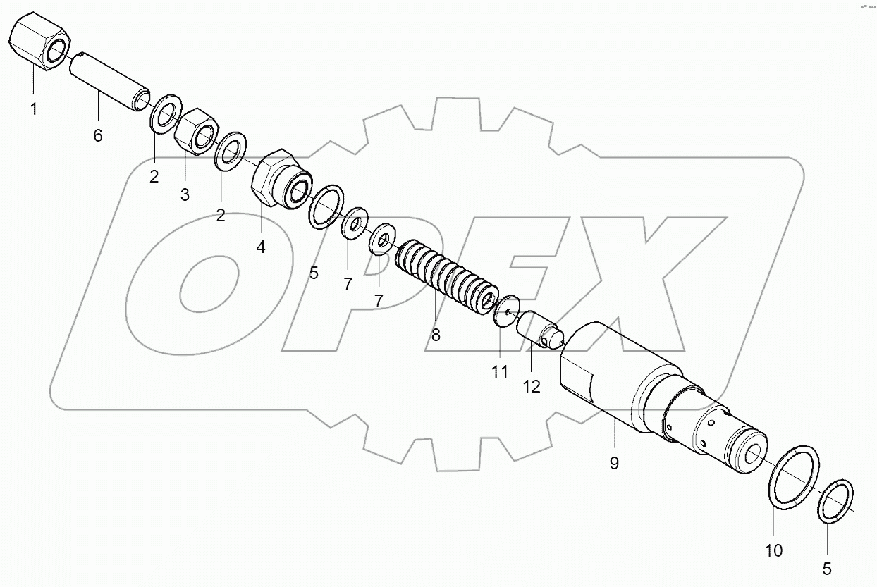 12C0012 001 RELIEF VALVE