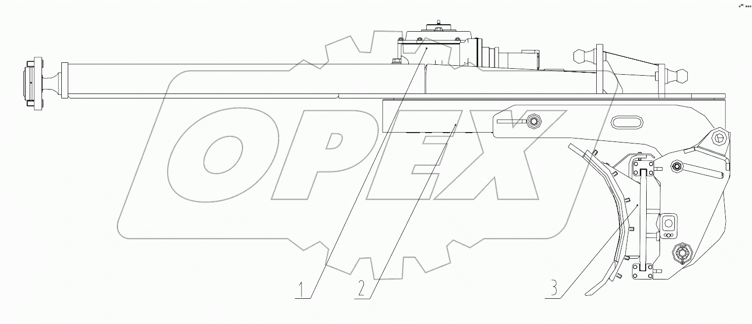 32E1158 001 WORK IMPLEMENT SYSTEM