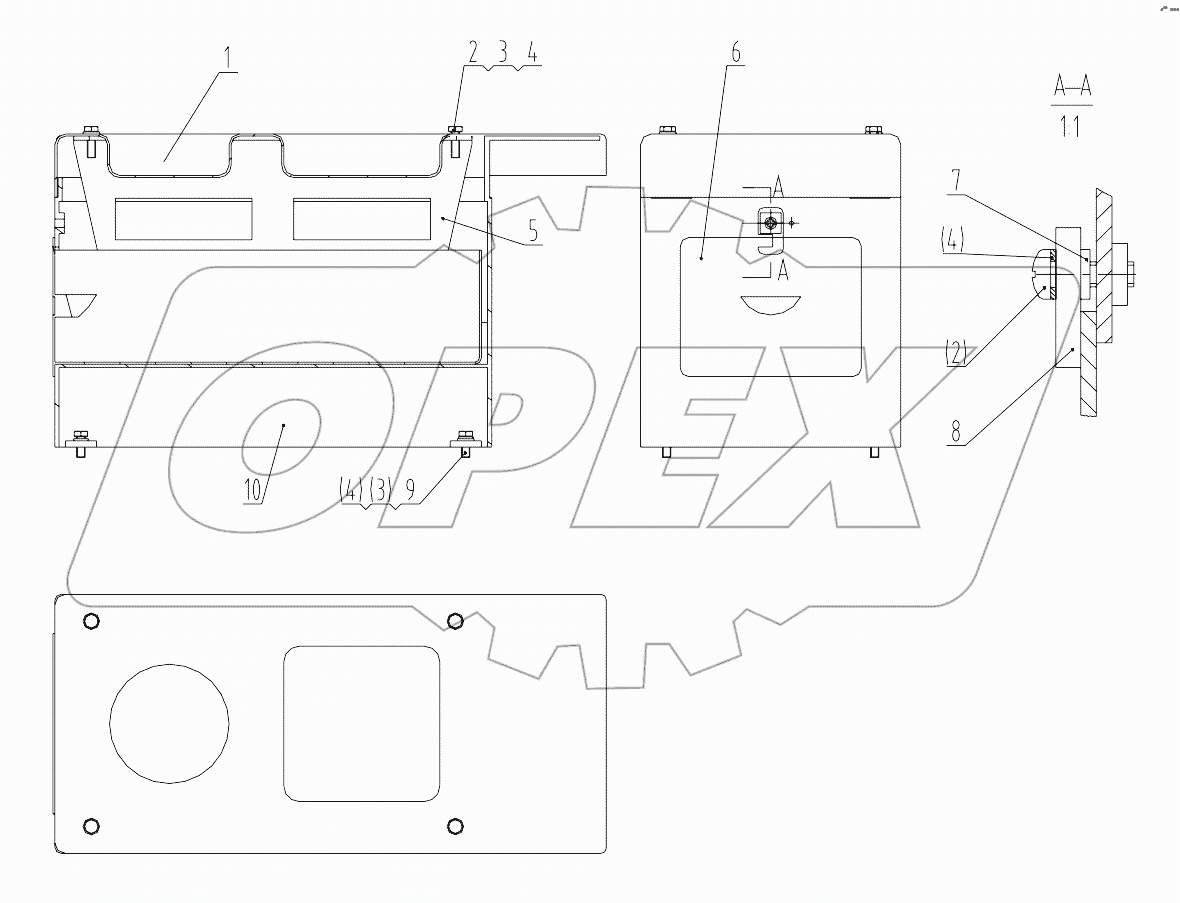 47C0270 000 AUXILIARY BOX