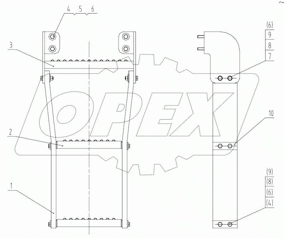 43E0212 001 LADDER AS