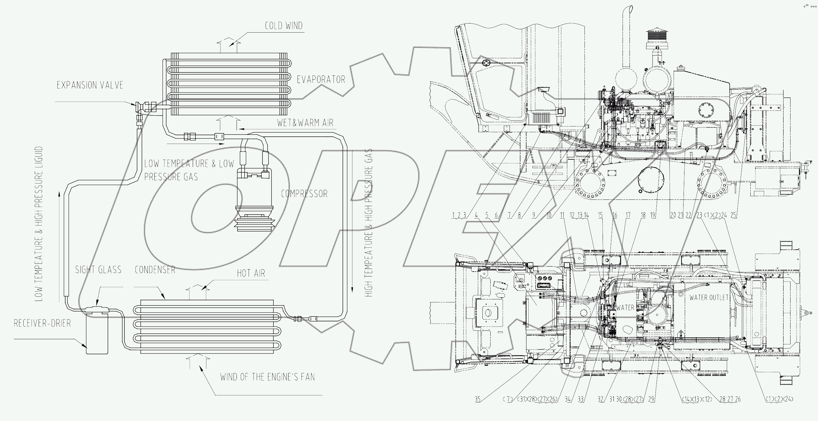 23Y0135 000 AIR CONDITIONING SYSTEM