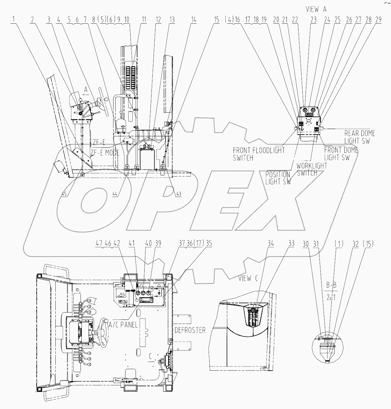 46C4739 004 CAB WIRING
