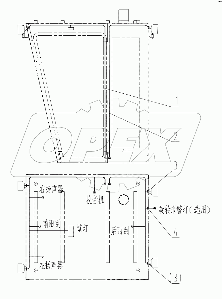 46C4966 000 DOME LIGHT WIRING