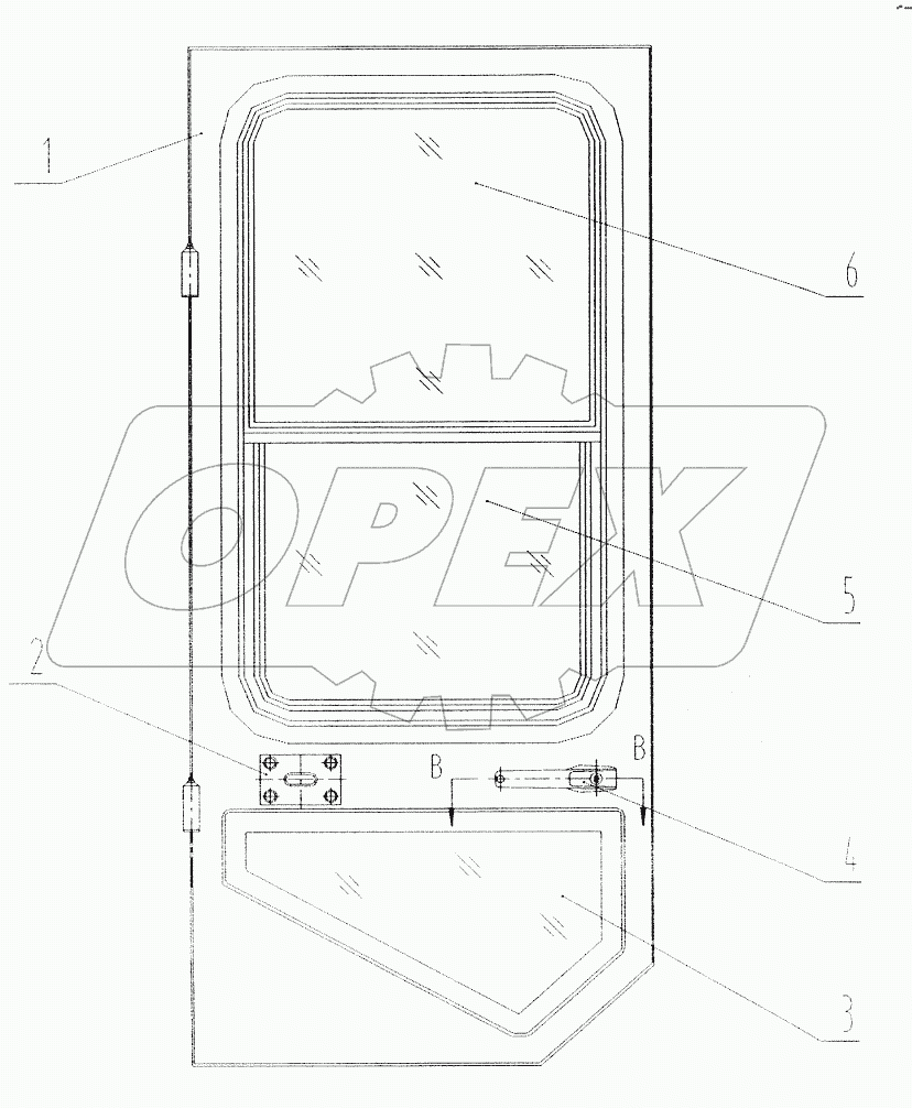 47W0033 Дверь правая
