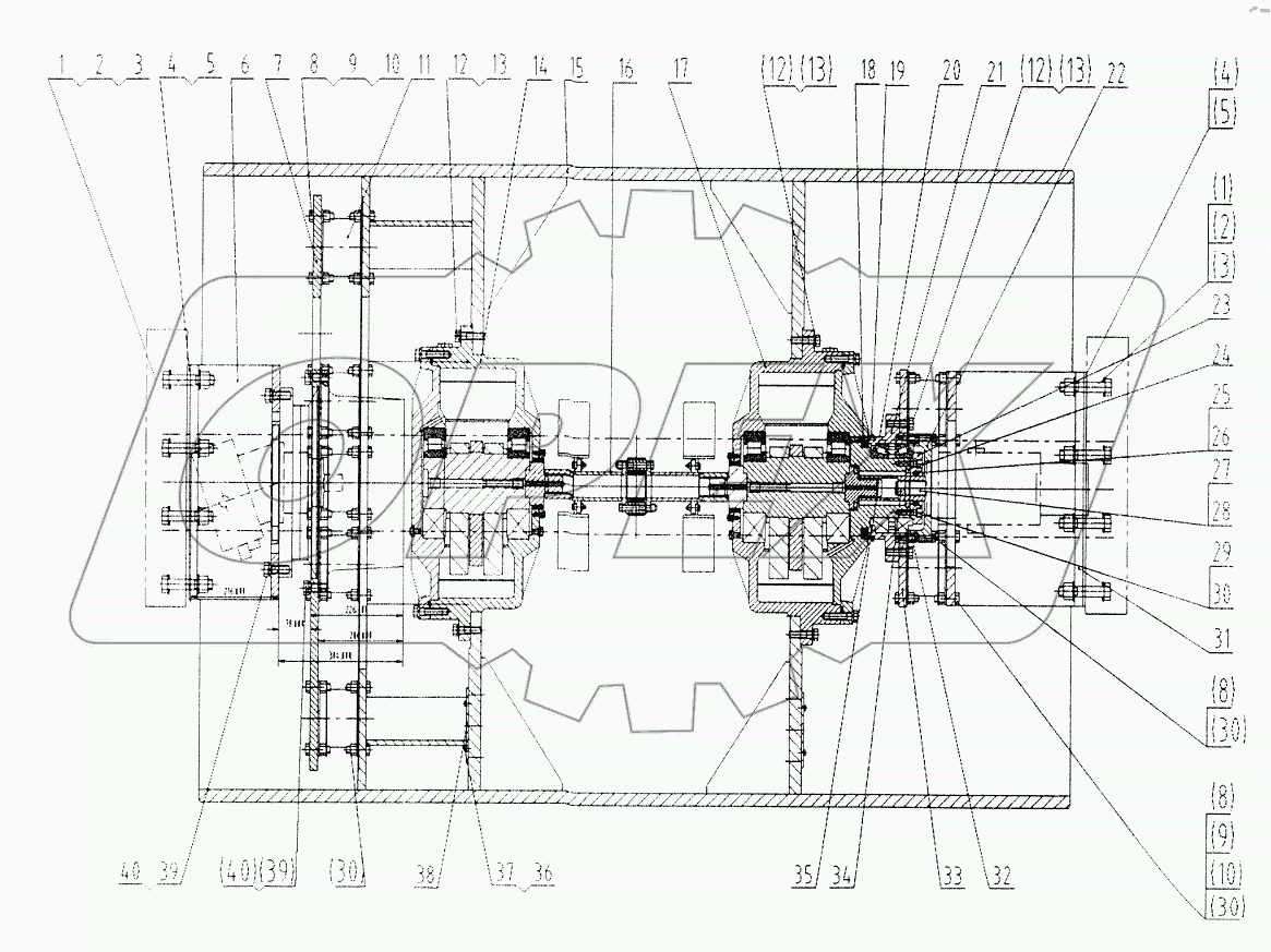 20Y0017 Механизм вибрации в сборе