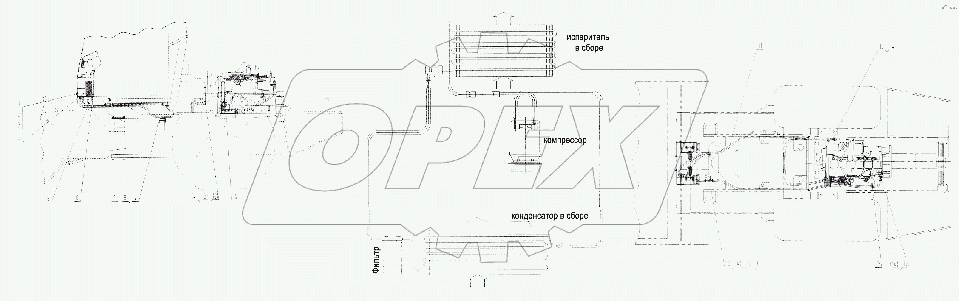02Y0010 Система воздушного кондиционирования