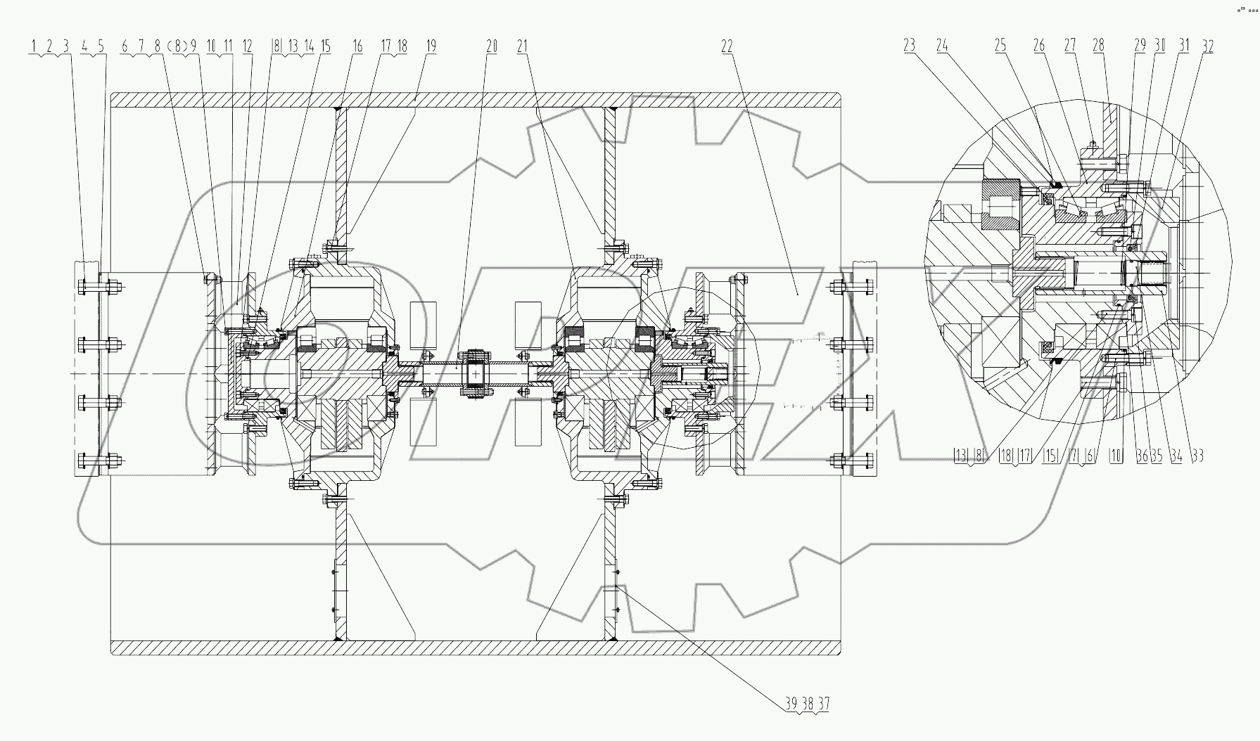  35E0025 Vibratory System