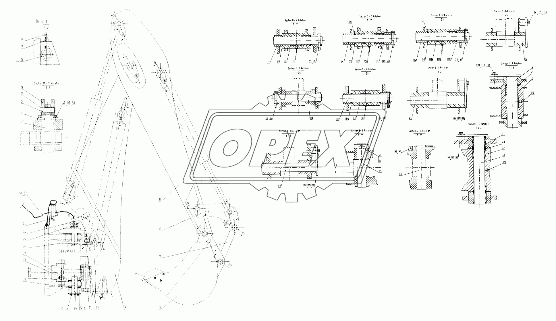 32М0016 Землеройное оборудование