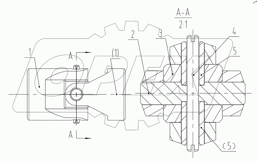  34K0036 UNIVERSAL JOINT