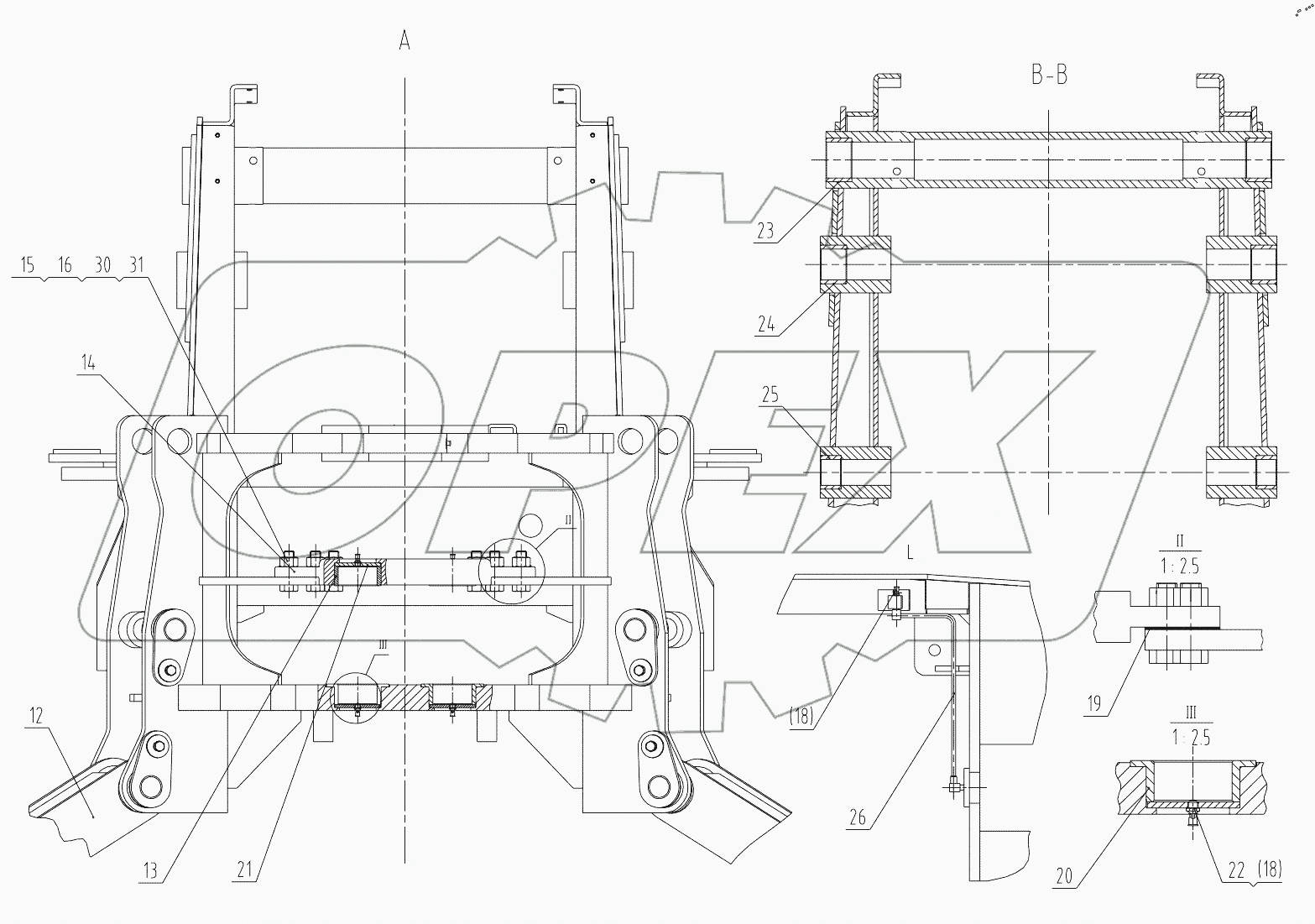  30E0878 FRAME SYSTEM