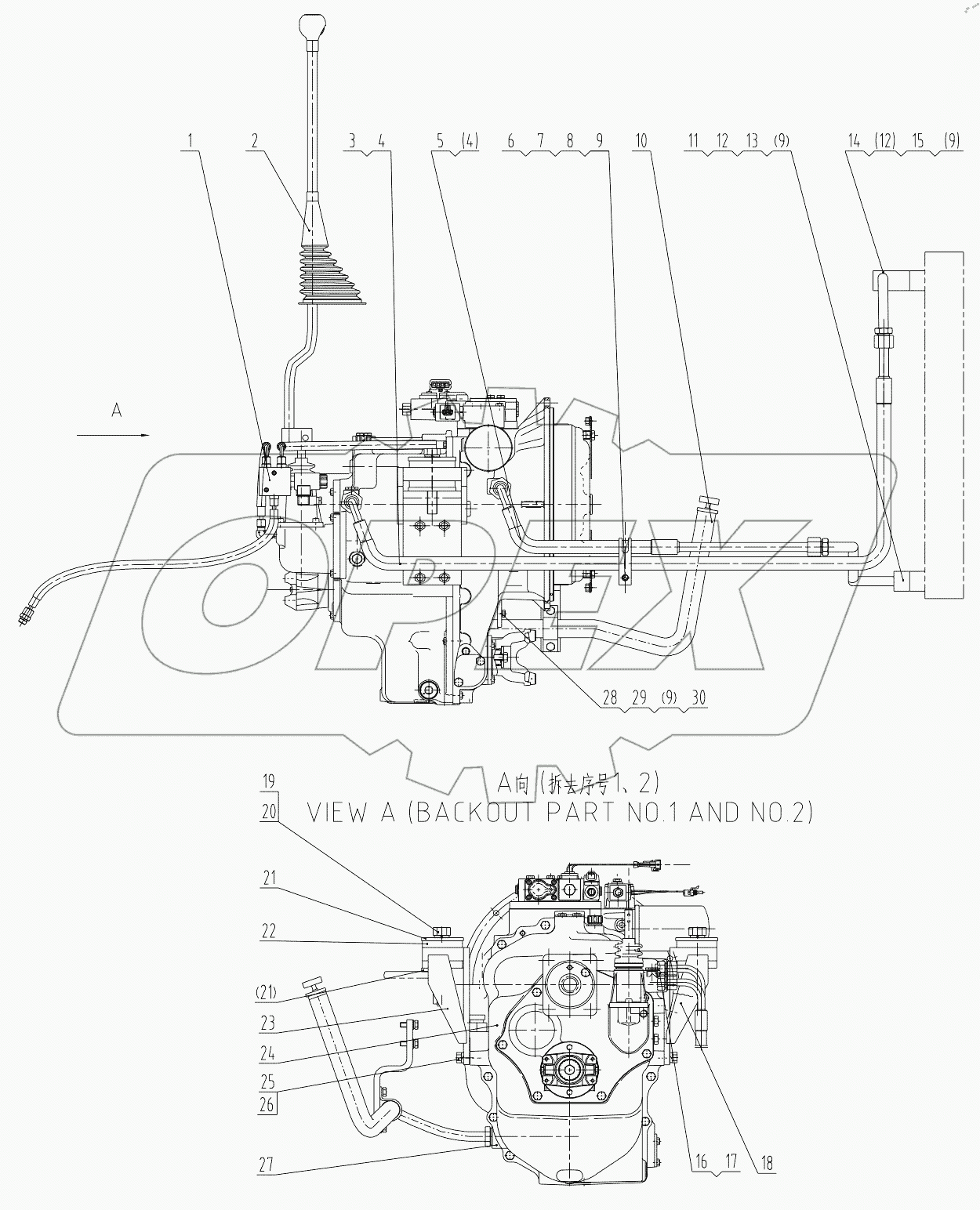  05E0209 007 GEARBOX & TORQUE CONVERTER AS