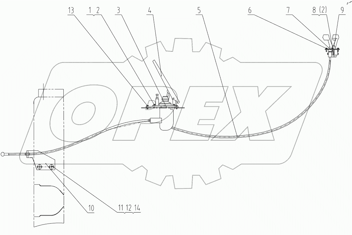  23C0257 004 THROTTLE CONTROL SYSTEM