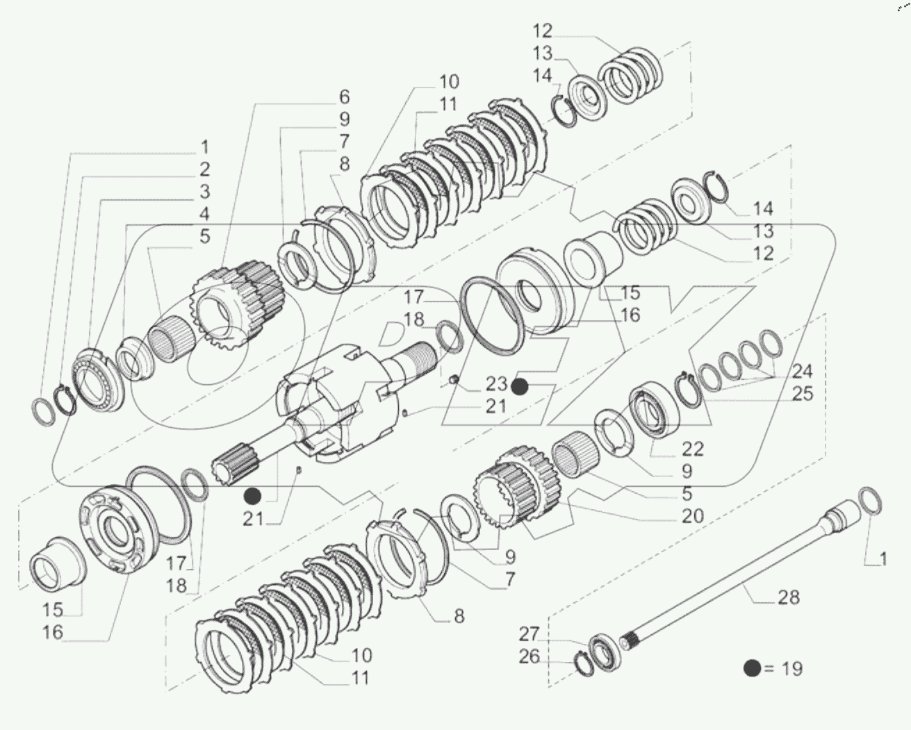  42C0296 INPUT SHAFTS