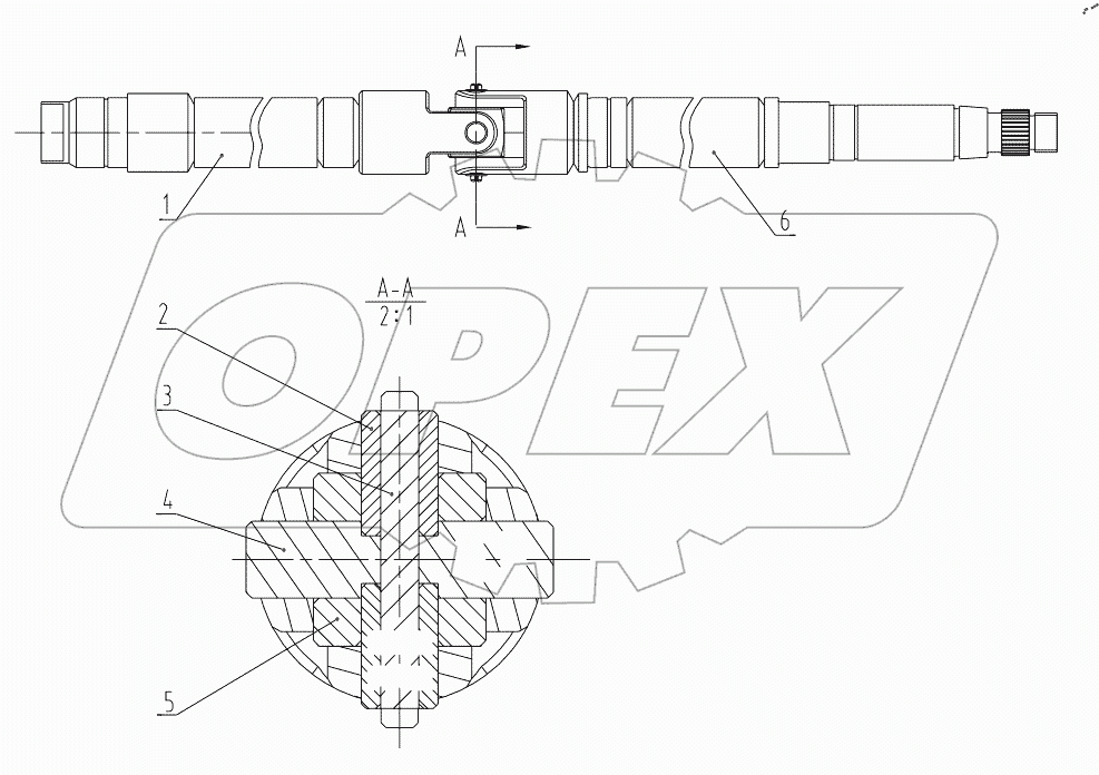  24C0860 000 STEERING SHAFT