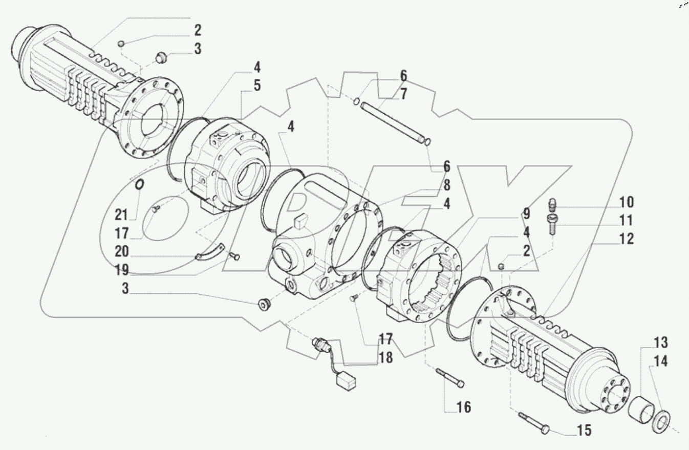  41C0137 AXLE HOUSING