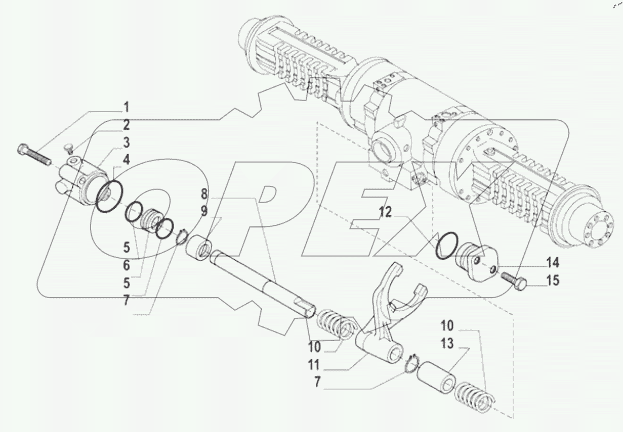  41C0137 DIFFERENTIAL LOCKING