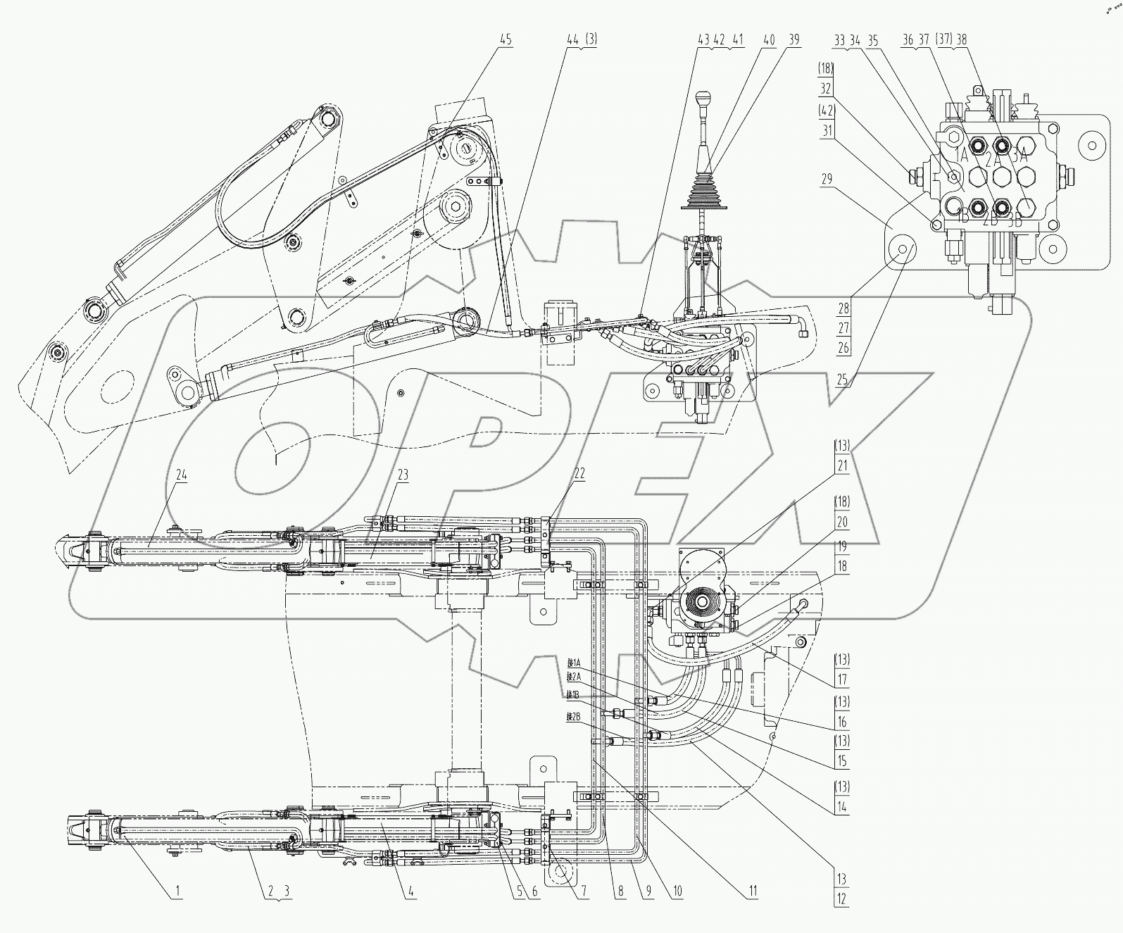  11E0751 LOADER HYDRAULIC SYSTEM