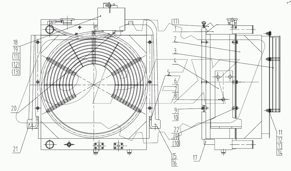  20C1014 000 COOLING SYSTEM