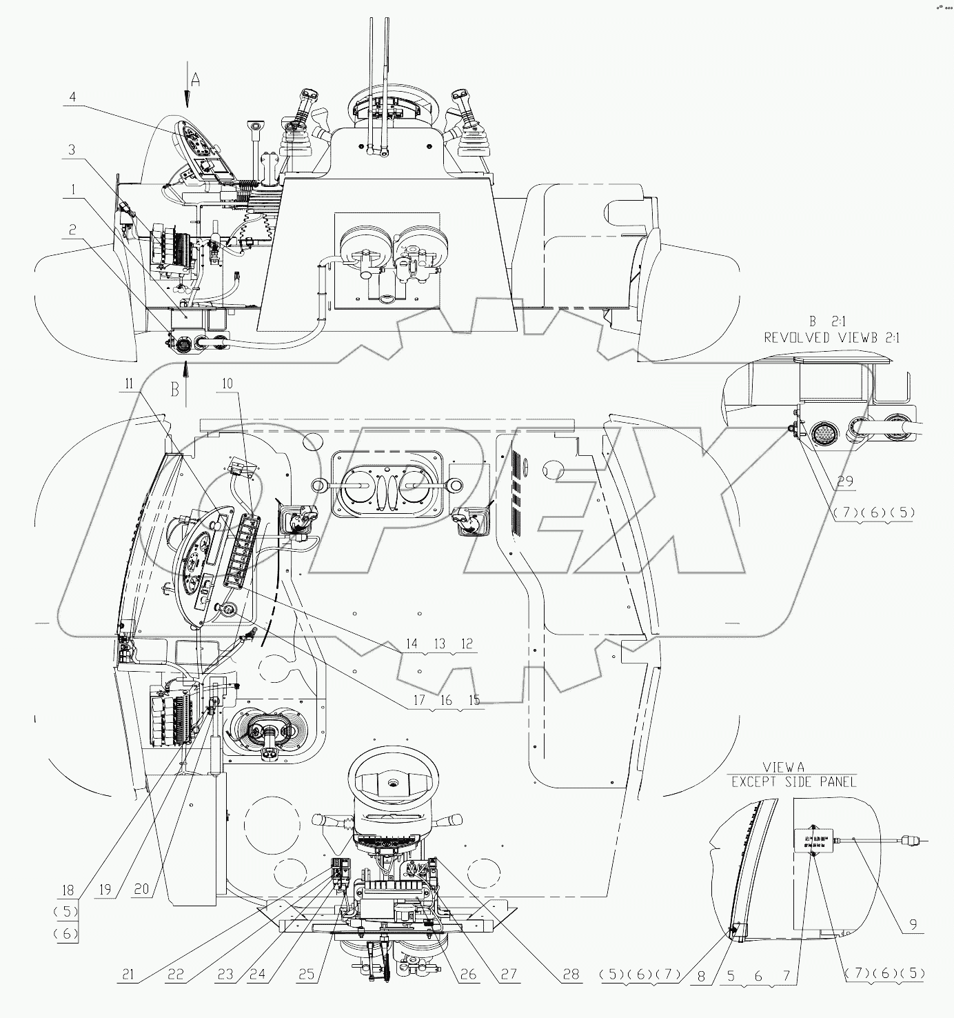 46C9441 001 CAB WIRING AS