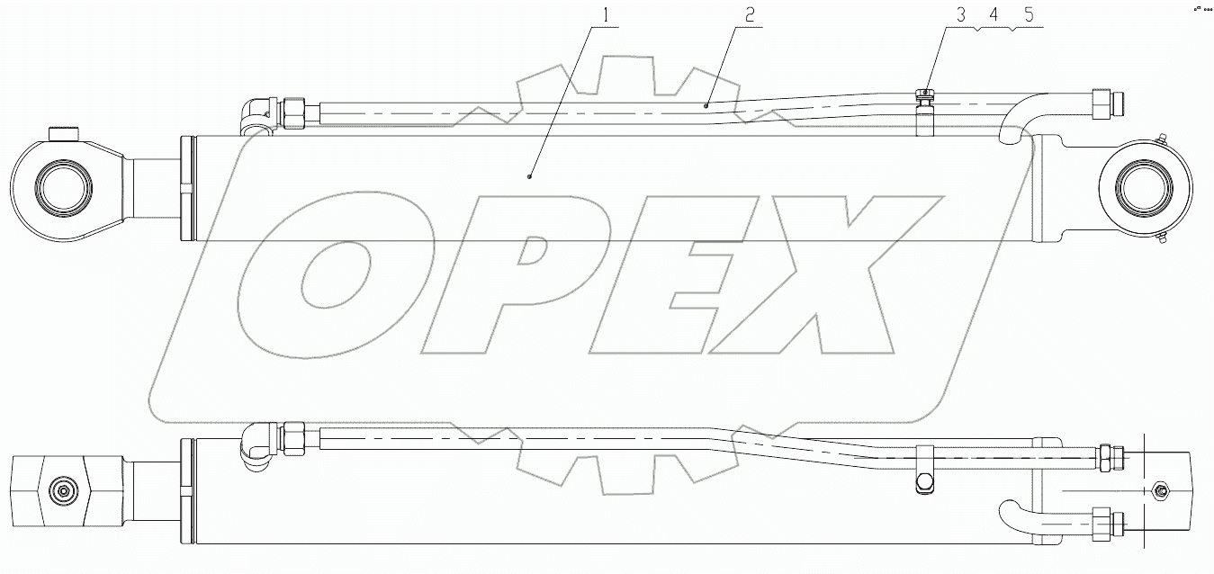 10C2346 000 BUCKET CYLINDER