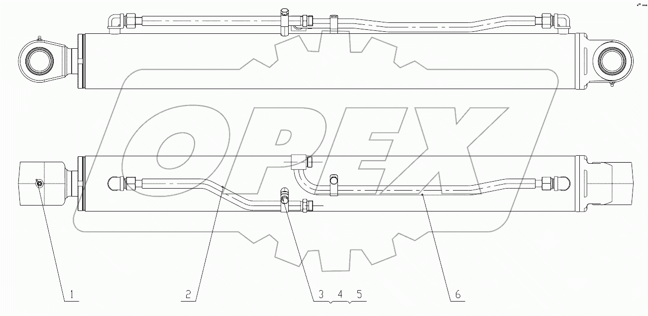 10C2347 000 BOOM CYLINDER AS