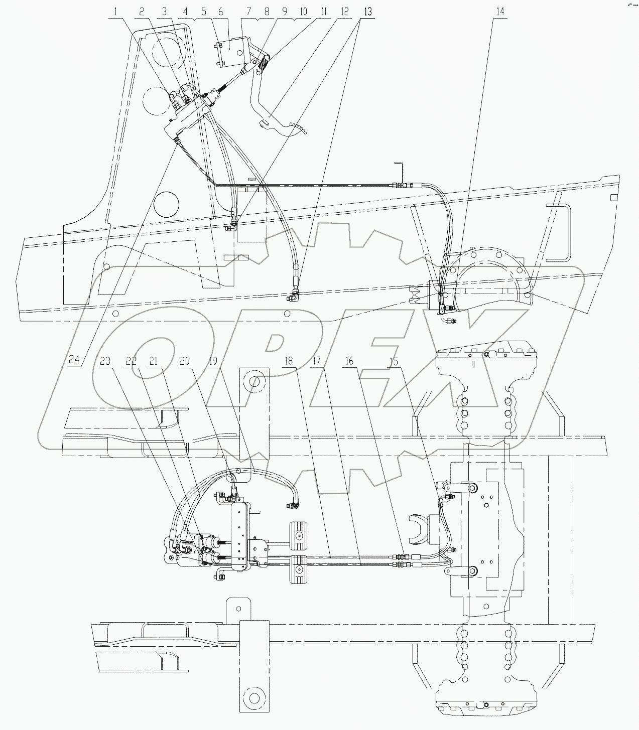 20Y0144 000 SERVICE BRAKE SYSTEM
