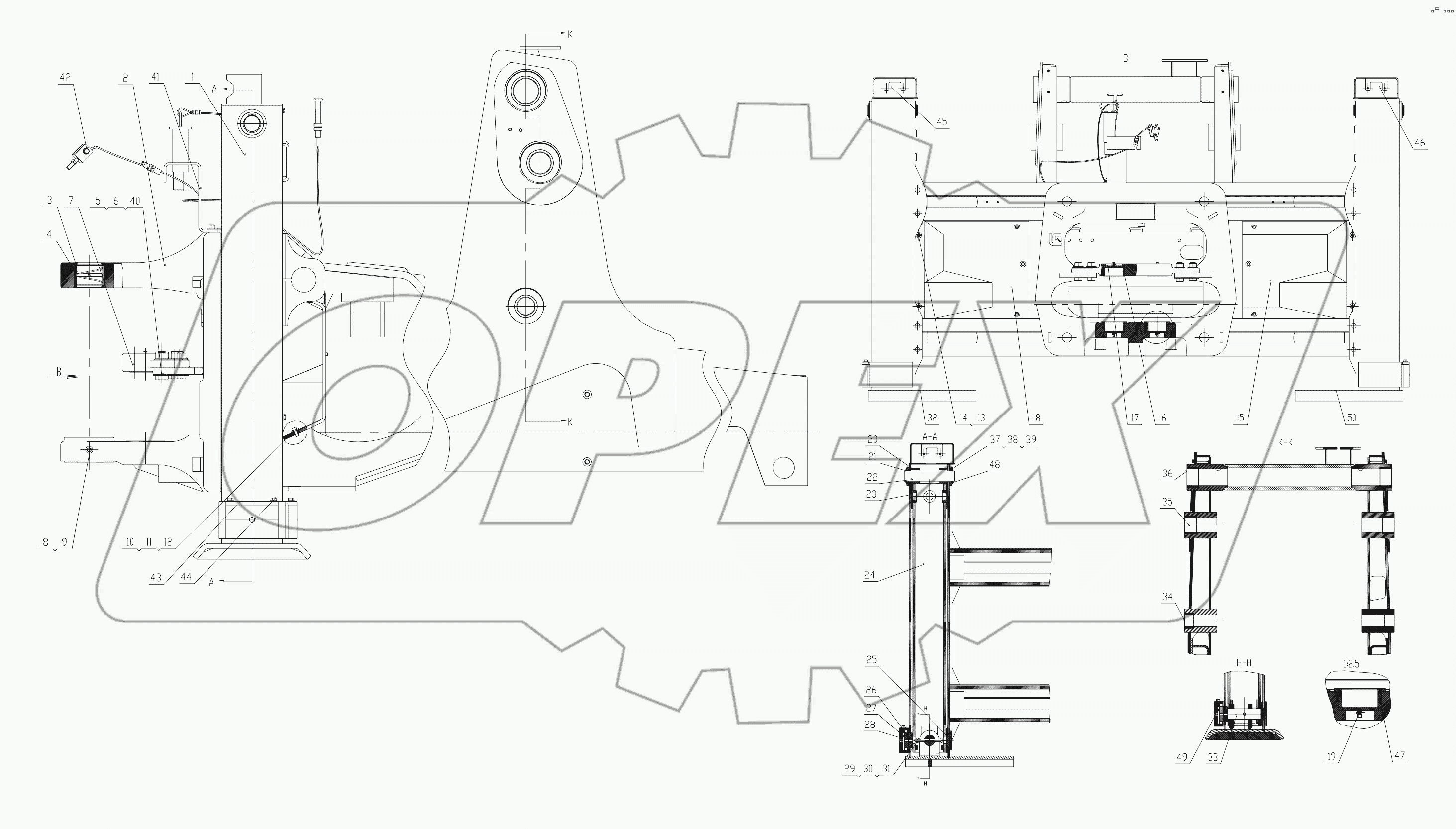 08Y0192 001 FRAME SYSTEM