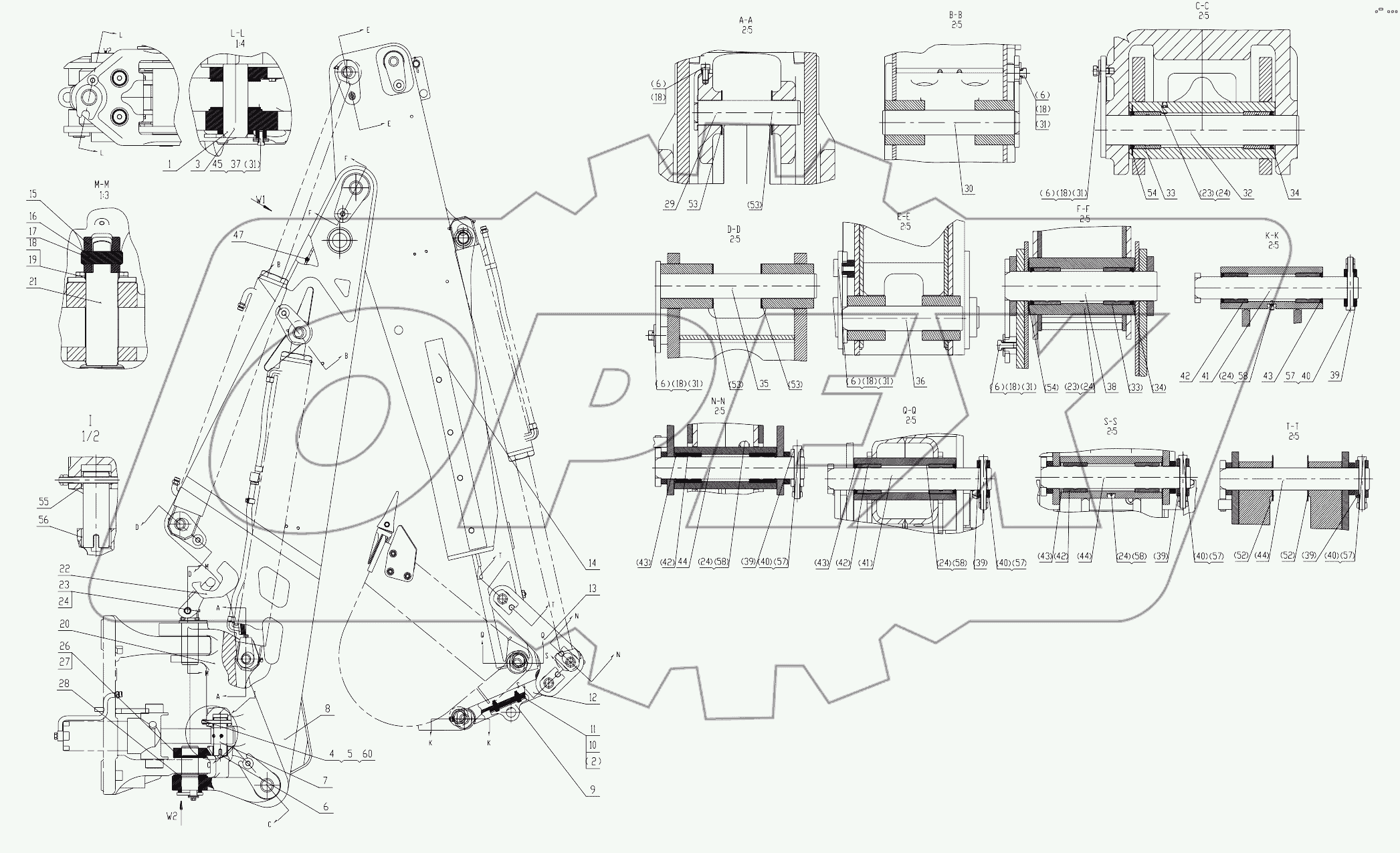 32E1202 011 BACKHOE EQUIPMENT